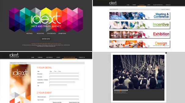IDEXT Mice and Travel Agency | Webdesign เชียงใหม่ ออกแบบเว็บไซต์