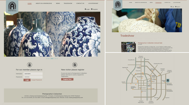 Prempracha Collection  | Webdesign เชียงใหม่ ออกแบบเว็บไซต์